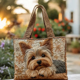 Borsa Artigianale Imbottita “Yorkie Brillante”