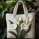 Borsa Artigianale Imbottita "Concha Blanca"