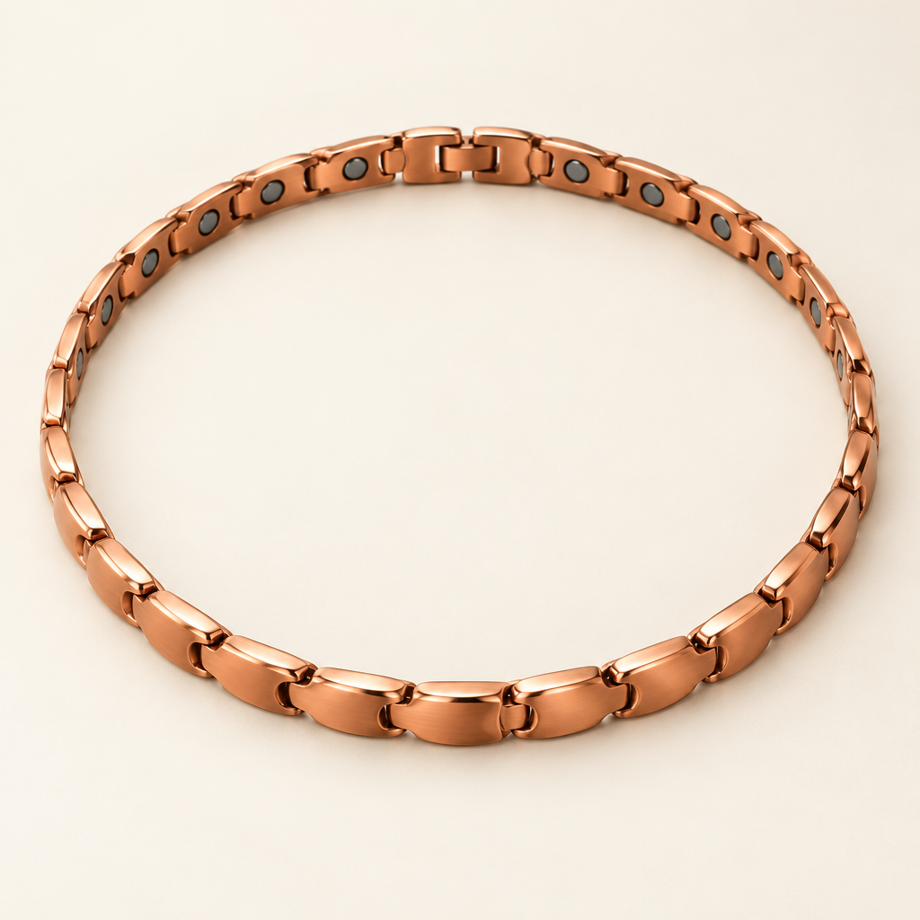 Collana magnetica in rame puro unisex