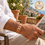 Bracciale in rame al polso - Garanzia a vita