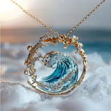 Collana Oceano in Oro e Argento
