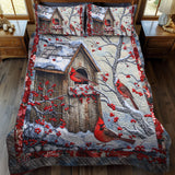 Nature-Inspired Cardinal 3-Piece Bedding Set