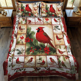 Nature-Inspired Cardinal 3-Piece Bedding Set