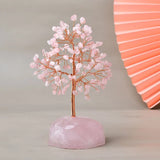 Joie de Vivre – Albero della Vita con Base in Quarzo Rosa
