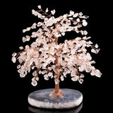 Prospérité - Albero della Vita in Quarzo Trasparente e Agata
