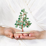 Serenità - Albero della Vita a Forma di Abete in Avventurina
