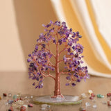 Serenità - Albero della Vita a Forma di Abete in Amatista