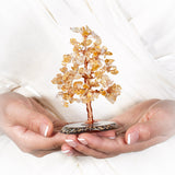Serenità - Albero della Vita a Forma di Abete Citrino