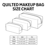 Little Prickle Quilted Makeup Bag