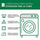 Accappatoio per divano trapuntato