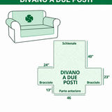 Red Mesa Canyon - copertura per divano imbottita
