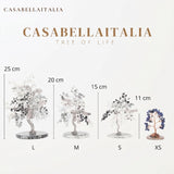 Portafortuna – Albero della Vita in Pietre dei 7 Chakra