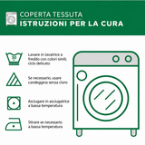 Coperta intrecciata Kukkainen per libreria